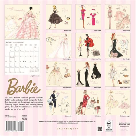 2023 Barbie Calendar